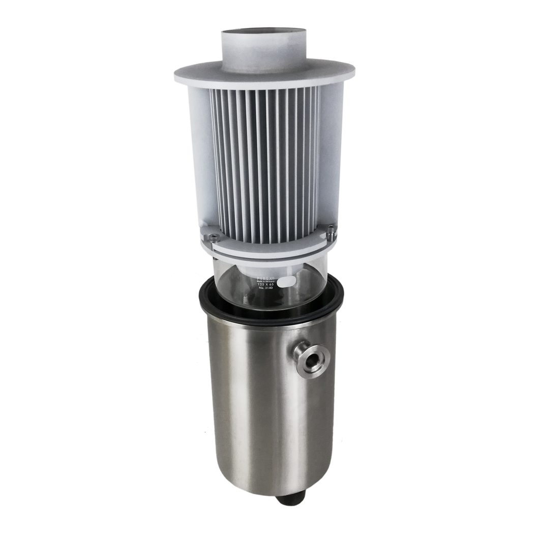 White Dwarf - High Performance Annular Cold Trap (LN2 / Dry Ice Version)